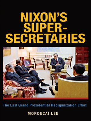 cover image of Nixon's Super-Secretaries